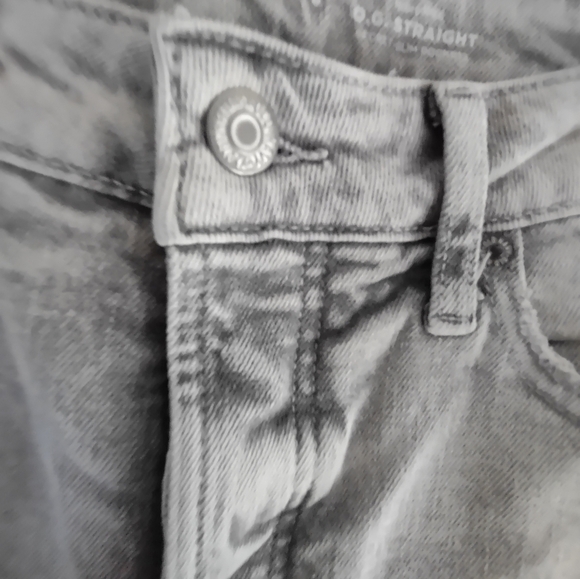 Light gray wash, Size 8, O. G STRAIGHT, Buttoned Fly, NWOT - Picture 3 of 7